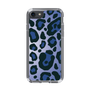 スリムプロテクションケース［ Leopard - Blue ］