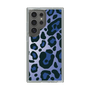 スリムプロテクションケース［ Leopard - Blue ］