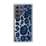 スリムプロテクションケース［ Leopard - Blue ］