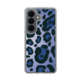 スリムプロテクションケース［ Leopard - Blue ］
