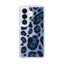 スリムプロテクションケース［ Leopard - Blue ］