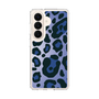 スリムプロテクションケース［ Leopard - Blue ］