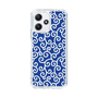 スリムプロテクションケース［ 唐草模様 - Blue ］
