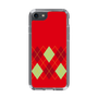 スリムプロテクションケース［ Nordic Argyle - Red ］