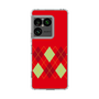 スリムプロテクションケース［ Nordic Argyle - Red ］
