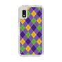 スリムプロテクションケース［ Argyle - Purple ］