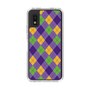 スリムプロテクションケース［ Argyle - Purple ］