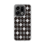 スリムプロテクションケース［ Argyle - Black ］