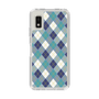 スリムプロテクションケース［ Argyle - Blue ］