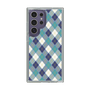 スリムプロテクションケース［ Argyle - Blue ］
