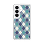 スリムプロテクションケース［ Argyle - Blue ］