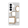 スリムプロテクションケース［ Photo Frames - Light Gray ］