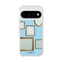 スリムプロテクションケース［ Photo Frames - Light Blue ］