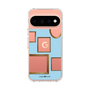 スリムプロテクションケース［ Photo Frames - Light Blue ］