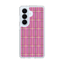 スリムプロテクションケース［ Tartan Check - Pink ］