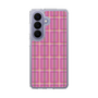 スリムプロテクションケース［ Tartan Check - Pink ］