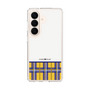 スリムプロテクションケース［ CASEPLAY Tartan Check - Yellow ］