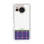 スリムプロテクションケース［ CASEPLAY Tartan Check - Purple ］