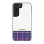 スリムプロテクションケース［ CASEPLAY Tartan Check - Purple ］