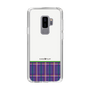 スリムプロテクションケース［ CASEPLAY Tartan Check - Purple ］