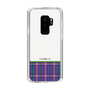 スリムプロテクションケース［ CASEPLAY Tartan Check - Purple ］