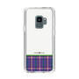 スリムプロテクションケース［ CASEPLAY Tartan Check - Purple ］