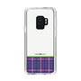 スリムプロテクションケース［ CASEPLAY Tartan Check - Purple ］