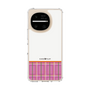スリムプロテクションケース［ CASEPLAY Tartan Check - Pink ］