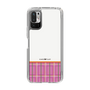スリムプロテクションケース［ CASEPLAY Tartan Check - Pink ］