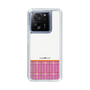 スリムプロテクションケース［ CASEPLAY Tartan Check - Pink ］