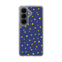 スリムプロテクションケース［ Drawing Dot - Navy ］
