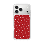 スリムプロテクションケース［ Drawing Dot - Red ］