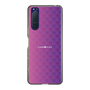 スリムプロテクションケース［ CASEPLAY Check - Purple ］