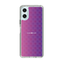 スリムプロテクションケース［ CASEPLAY Check - Purple ］