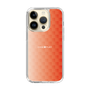 スリムプロテクションケース［ CASEPLAY Check - Orange ］