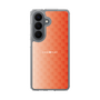 スリムプロテクションケース［ CASEPLAY Check - Orange ］
