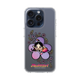 スリムプロテクションケース［ アクビガール - フラワー ］