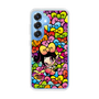スリムプロテクションケース［ アクビガール - リボン ］
