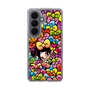 スリムプロテクションケース［ アクビガール - リボン ］