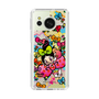スリムプロテクションケース［ アクビガール - フラワーリボン ］
