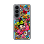 スリムプロテクションケース［ アクビガール - フラワーリボン ］