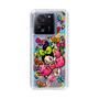 スリムプロテクションケース［ アクビガール - フラワーリボン ］