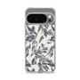 スリムプロテクションケース［ LAGUNAMOON - ボタニカルジャガード - White×Black ］