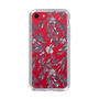 スリムプロテクションケース［ LAGUNAMOON - ボタニカルジャガード - Clear×Black ］