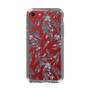 スリムプロテクションケース［ LAGUNAMOON - ボタニカルジャガード - Clear×Black ］