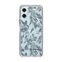 スリムプロテクションケース［ LAGUNAMOON - ボタニカルジャガード - Clear×Black ］