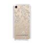 スリムプロテクションケース［ LAGUNAMOON - ボタニカルジャガード - Clear×Beige ］