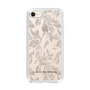 スリムプロテクションケース［ LAGUNAMOON - ボタニカルジャガード - Clear×Beige ］