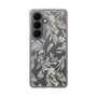スリムプロテクションケース［ LAGUNAMOON - ボタニカルジャガード - Clear×Beige ］