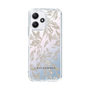 スリムプロテクションケース［ LAGUNAMOON - ボタニカルジャガード - Clear×Beige ］